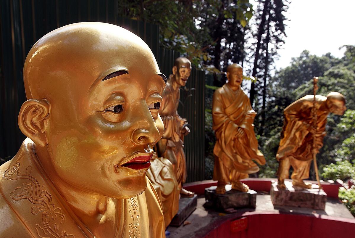 Ten Thousand Buddhas Monastery Sha Tin