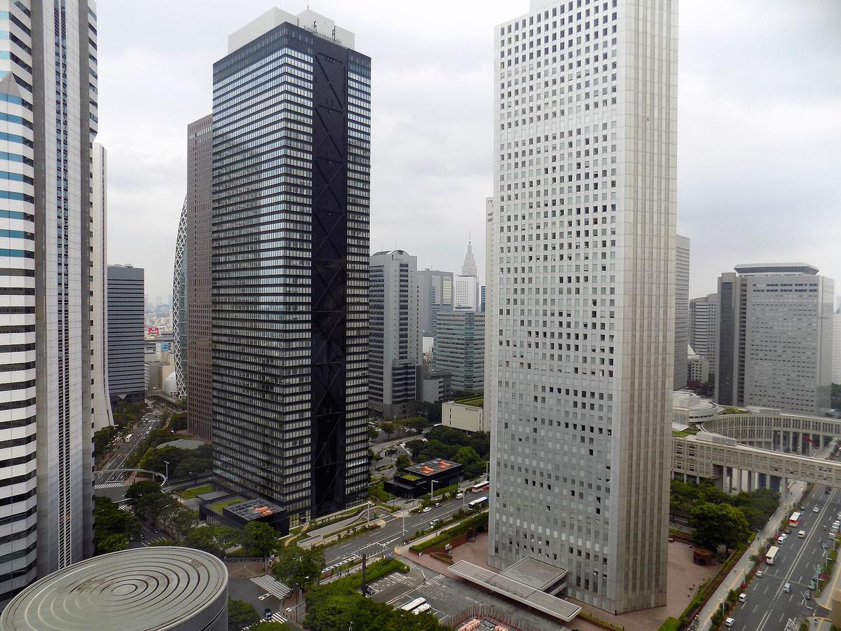 Shinjuku skyscrapers Tokyo