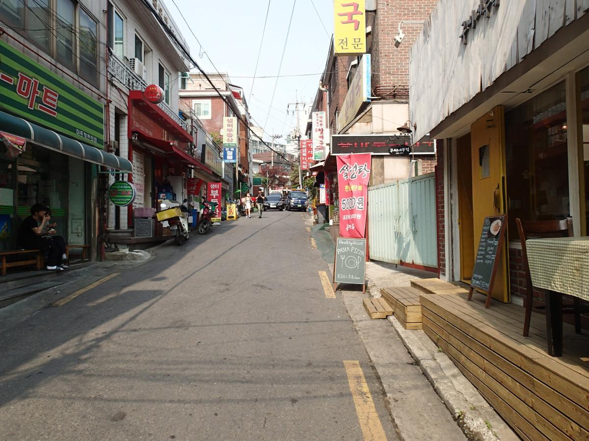 Seoul guesthouse street