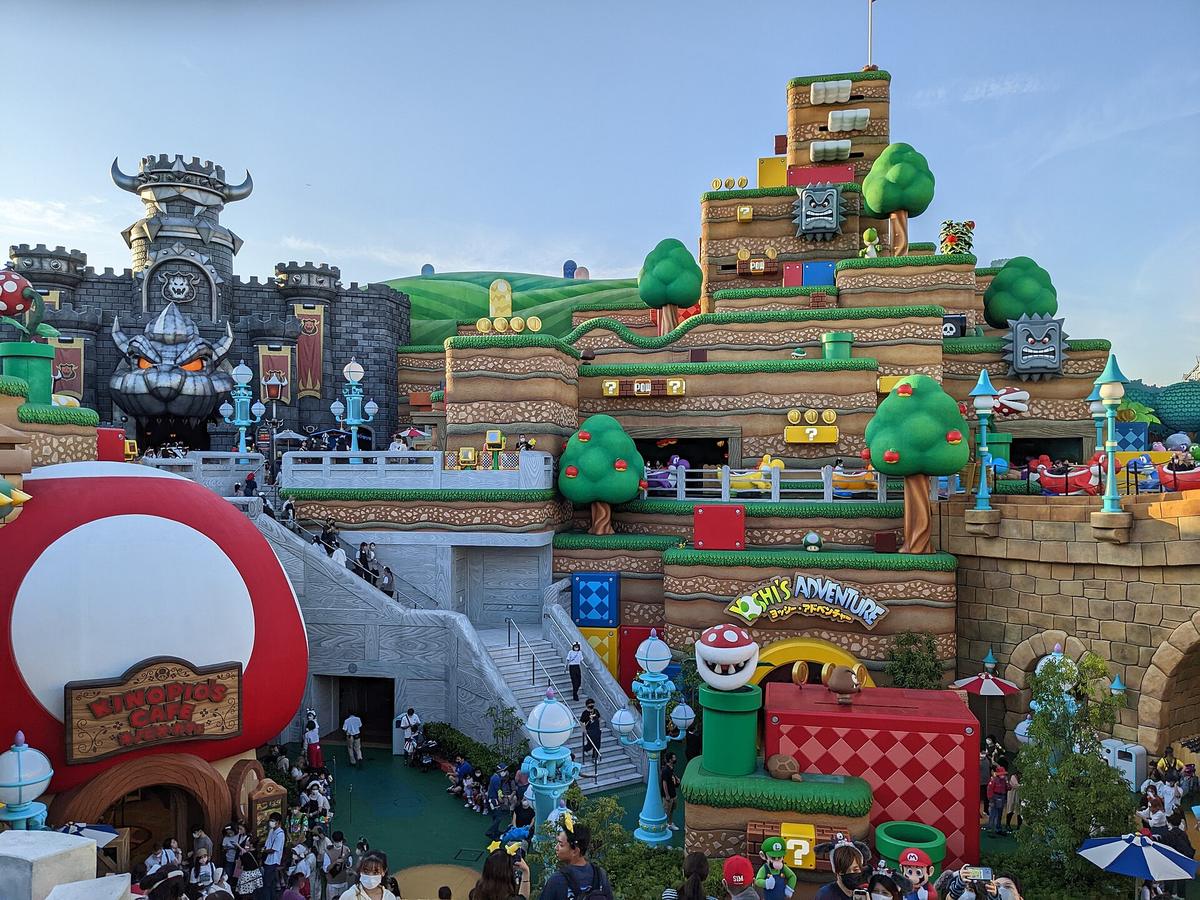Universal Studios Japan Nintendo area