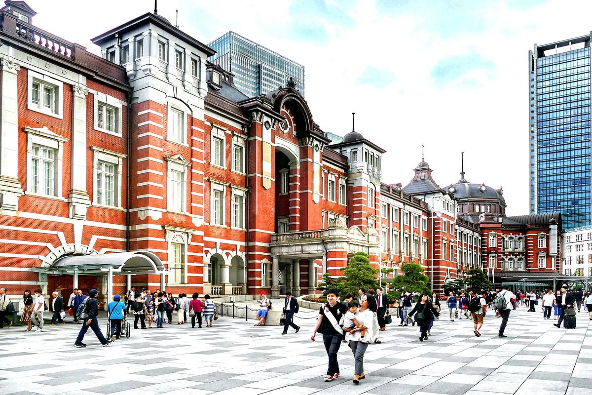 Tokyo Station Marunouchi facade