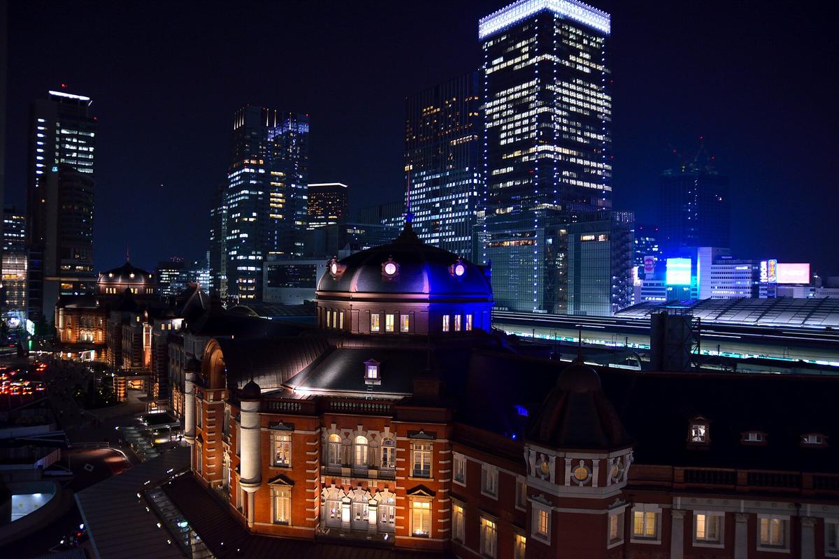 Tokyo Tower night illuminated