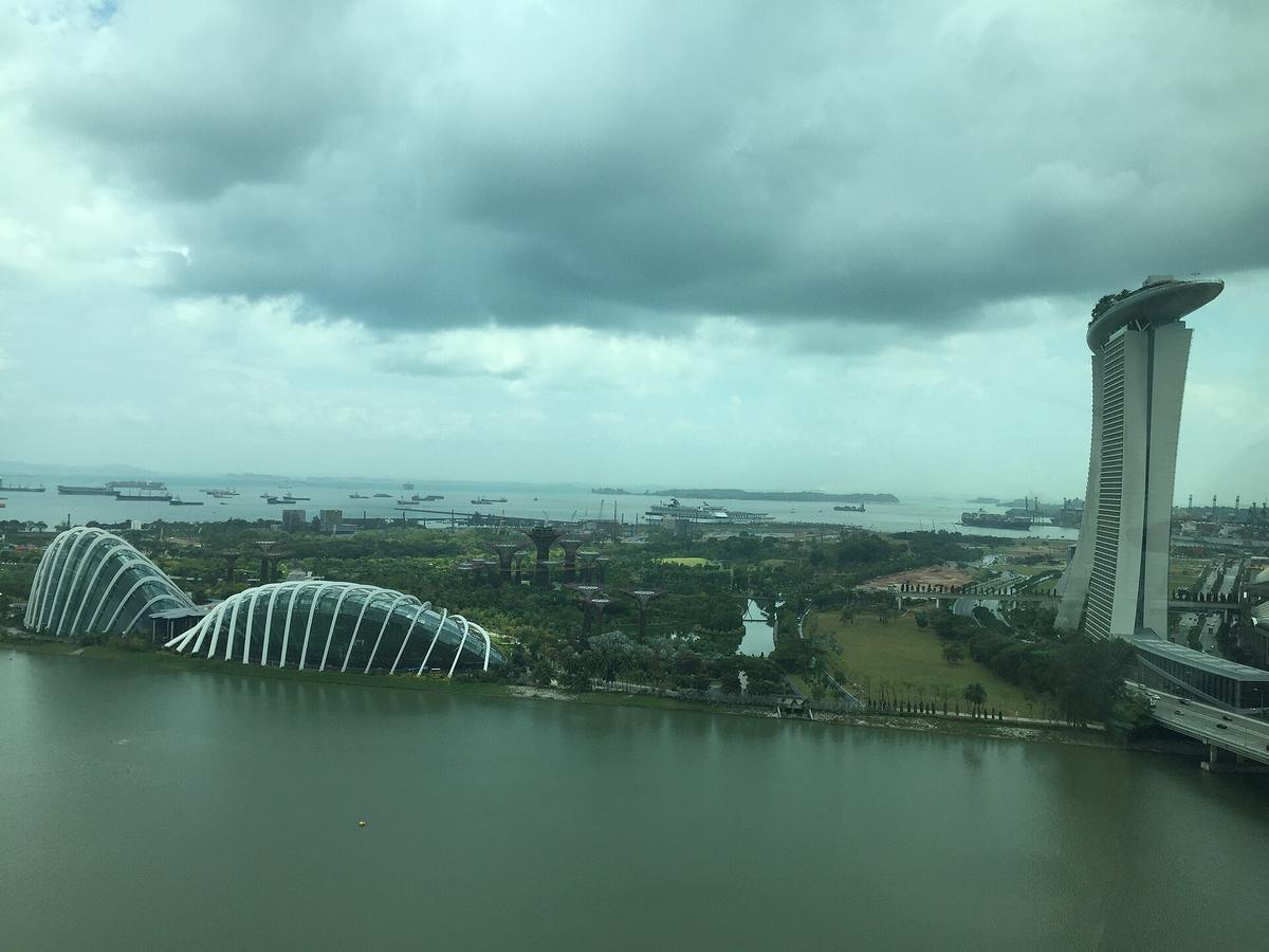 Marina Bay hotel exterior Singapore