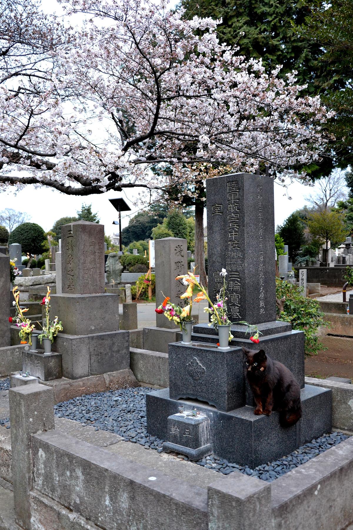 Yanaka cemetery Tokyo temple