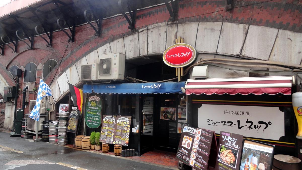 Yurakucho izakaya under railway tracks
